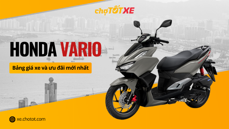 Vario 125 LED New lăn bánh trên đường phố Việt Nam thể hiện sự linh hoạt và cá tính